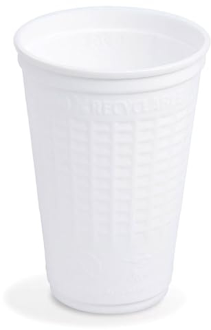 1000 Stk. Thermobecher Glühweinbecher geschäumt 200ml 250ml mit Eichstrich