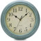 VINILITE Wanduhr Vintage Retro Wanduhren Geräuschlos Klassisch Dekor Wanduhr Ohne Tickgeräusche für Küche, Wohnzimmer, Schlafzimmer, Büro