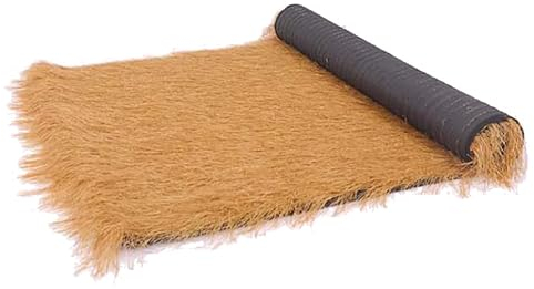 Techo De Paja Rollos De Paja De Palma Artificial Paja De Plástico Simulación Rollo De Paja De Palma Sintética Impermeable E Ignífuga para Bar Cabaña Playa Jardín Jardín (Size : 1x15m(3.28x49.21ft))