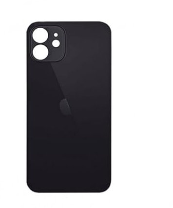 Genérico Tapa Trasera OEM para iPhone 12 Mini Negro