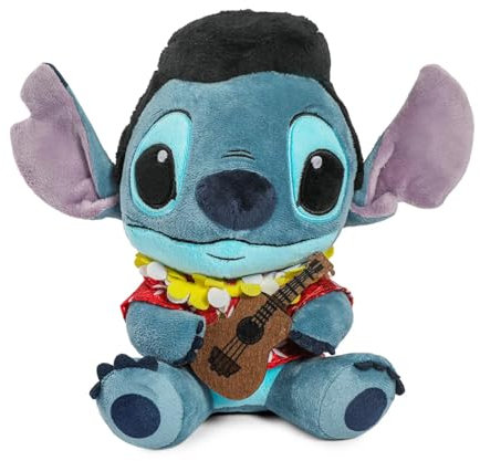 Kidrobot Peluche Stitch Hawai, Peluche, 20 cm, Peluche per regalo, compleanno, collezionista e Natale