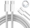 USB C to USB C Charger Cable, 2 Pack 1M 60W(3A) Nylon Braided C to C Cable Fast Charge Type C Data Cable for Apple iPhone 16 15 Pro Max Plus,MacBook Air Ipad Pro, Samsung Galaxy S24 S25 S23 Ultra
