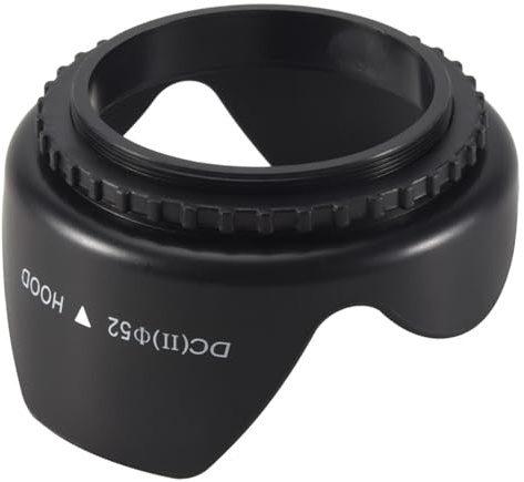 Qusedwey 52mm Petal Flower lens hood for D5200 D5100 D3200 kit F3.5-5.6G