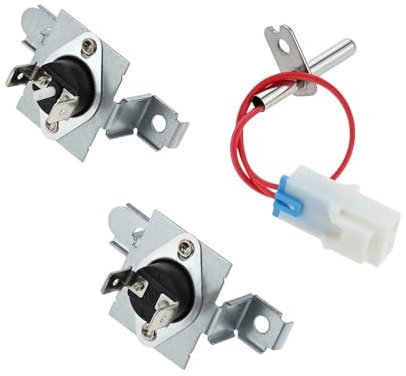 XYFGSBHQ 1 Set Dryer Thermistor And Thermostat Kit 6323EL2001B 6931EL3003C 6931EL3004B Fit ,Compatible For Kenmore,Compatible For LG,Dryers Dryer Parts