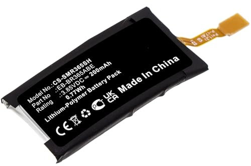 Batteria compatibile con Samsung EB-BR365ABE, Gear Fit 2 Pro, GH43-04770A