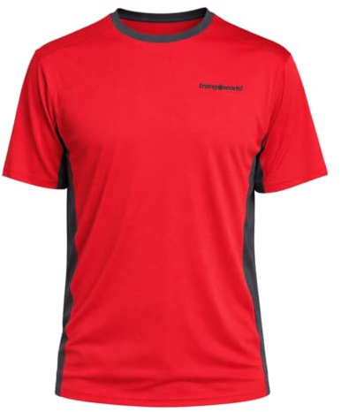 Trango, Camiseta RITSEM (PC010043), Rojo/Antracita, Talla 2XL