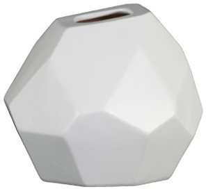 Urban Trends Vase, weiß