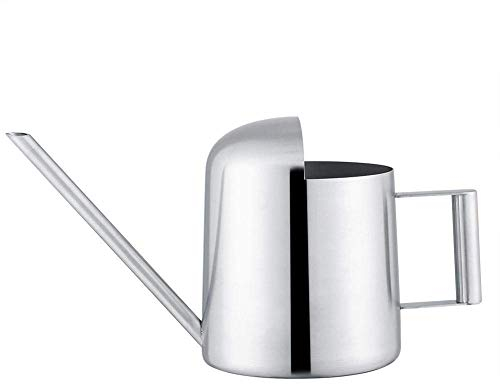 Regadera de Acero Inoxidable Diseño de Boca Larga Regadera para Plantas de Interior Patio Plantas Colgantes y Jardines al Aire Libre(300ml)