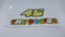 Aufkleber 46 Rossi Sticker Motogp Motorrad The Doctor