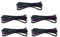 Jopto 5 cables de motor de 1 m XH2.54 4 pines Nema16 Nema17 cable de conexión de motor paso a paso cable de 4 pines cable de 42 motores para impresora 3D