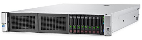 HPE 777336-S01 ProLiant DL380 Gen9 Serveur, 8 Go de RAM, sans disque dur, Matrox G200eH2, Noir (renouvelé)