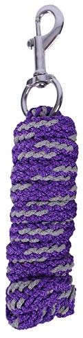 ARBO-INOX® - Anbindestrick - 2m - mit Karabiner - 12 Farben (Lila)