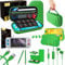 Orzly Accesorios para Nintendo Switch Lite – Pack Incluye: Protectores de Pantalla & Funda para Switch Lite Consola, Funda Comfort Grip, Cable USB, Auriculares y más ... [Verde]