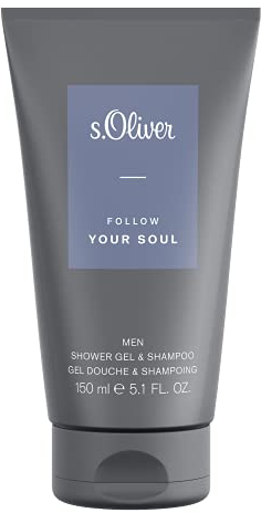 S.Oliver Follow Your Soul Men Duschgel, 150 ml