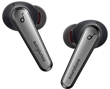 Anker Soundcore Liberty Air 2 Pro True Wireless Earbuds, Targeted Active Noise Cancelling, PureNote Technology, 6 Mics for Calls, 26H Playtime, HearID Personalized EQ, Bluetooth 5 (Renewed)