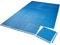 TecTake Lot de Tapis de Protection Tapis de Fitness | Antidérapant, antitaches | Système emboîtable Extensible - diverses quantités et modèles (24x Bleu | no. 404134)