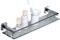 YGCBL Multifunctional Shelf,Bathroom Shelf, Full Copper Wall Hanger for Bathroom Mirror Glass Vanity Front Bathroom Shelf/40Cm
