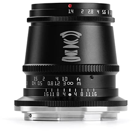TT Artisan 17 mm f 1.4 APS-C Lens Connection Nikon Z Mount Black Wide Angle Lens with Manual Focus