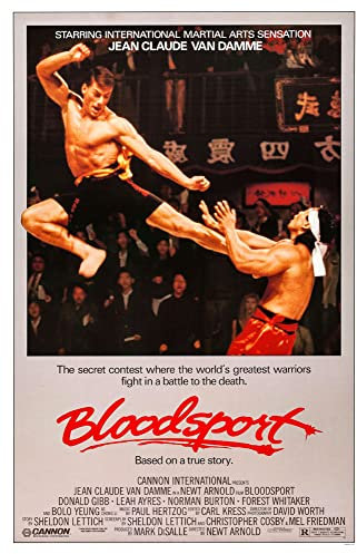 posters Bloodsport Movie 40 x 61 cm, 40 x 61 cm