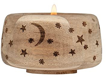 Räder Lichtquelle Mondlicht Kerzenhalter D.7cm, H.4cm