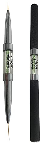Halo Create Nail Art Combo Brush - Long Fine Liner 11mm & 15mm