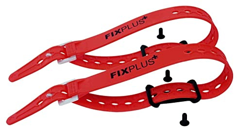 Fixplus Gummizurrband Gear Tightener, 2 STK, 46 x 2,2 cm, Rot, 46FP2