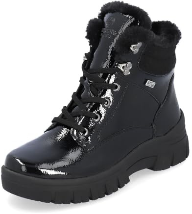 Remonte Damen Combat Boots D0E71, Frauen Stiefeletten,lose Einlage,wasserabweisend,remonteTEX