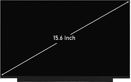 TECHNOLOGYVS 15.6 Replacement Laptop Screen for B156XTK02.1 0 HD LED LCD Touch Display Monitor Panel Matte 40 Pins Connector 60Hz