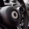 KMILIA Lenkradhüllen, Für Smart 451 453 Fortwo Forfour, Bling Fashion Drill Logo Aufkleber Auto Interieur Dekoration,453 Fortwo Forfour-A