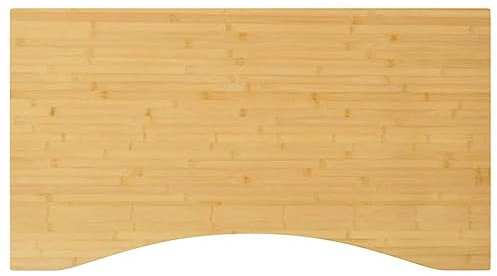 vidaXL Schreibtischplatte 100x60x4 cm Bambus