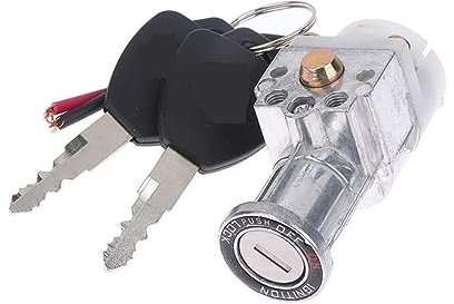 Bigger Head Type Electric Bicycle Ignition On/Off Key Switch Heavy Load E-bike Li-ion Battery Casing Lock