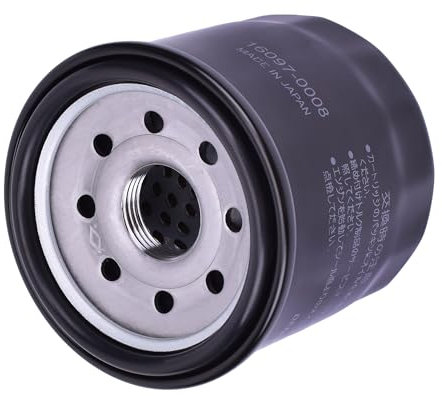 Filtro olio moto for Kawa-saki KLR650 ZX12R ZX14R ZZR1400 ZRX1200 ZR1200 Ninja 250 ER6N ER6F ER6R KLE650 Z125 Z250 (Color : 1pc)