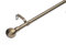 Lister Cartwright 19 mm Extendable Metal Curtain Poles, Antique Brass (Ball Finials, 210-320 cm)