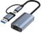 2-In-1 USB C auf Ethernet Adapter 1000M, USB auf RJ45 Gigabit Ethernet LAN Netzwerkadapter, Netzwerk Adapter auf USB-C mit Windows XP, MAC OS, Linux, Vista 7 8 10 11, Telefon, Tablet, Laptop, etc