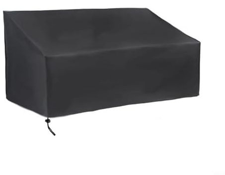 Garden Bench Cover Outdoor Waterproof 2/3/4 Seater Bench Seat Covers Heavy Duty Patio Loveseat Cover(134x66x89cm)