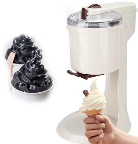 GAYAYAS Gelatiera e Gelatiera Sorbetiere Gelatiera Macchina per Il Gelato Gelatiera per Dessert Gelatiera per Frutta congelata Cibo Sano Fatto in casa Fai da Te