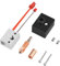 Aufrüstung Ender 3 S1 Sprite Extruder Quick-Swap Hotend Integrierte Bi-Metal Heatbreak+Düse 0.4mm Compatible with Creality Ender 3 S1 Plus,Ender 3 S1 Pro,CR-10 Smart Pro-Kleine Thermoklemme