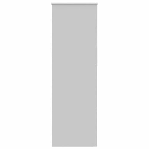 vidaXL Estor Enrollable Opaco Gris Claro 75x210 cm Tela Ancho 70,7 cm, Estor día y Noche, Estor de Cocina, Estor Opaco Enrollable, Estor Opaco