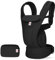 Ergobaby Omni Deluxe All-in-One Babytrage für Neugeborene ab Geburt bis 20kg, Ergonomische 4-Positionen Mesh Babytrage Rückentrage Baby-Tragetasche, Onyx Black
