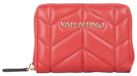 VALENTINO Petal Re Zip Around Wallet Rosso