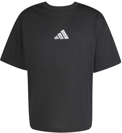 adidas Men's Climacool Power Training Graphic T-Shirt, Black/White, XL