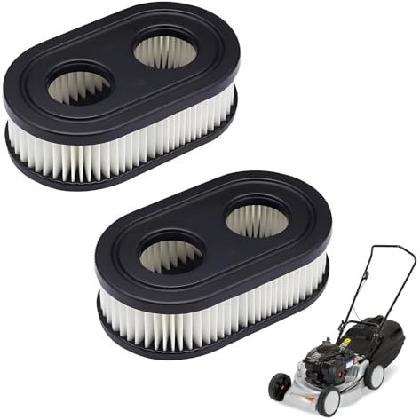 2 Stück Luftfilter Rasenmäher,Luftfilter Briggs Stratton,Briggs Stratton Luftfilter,Rasenmäher Luftfilter,Luftfilter Für Rasenmäher
