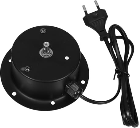 Spiegelkugel Elektromotor 3w 220v für Glas Mirrorkugeln, Weiß | Leiser Lauf mit Einstellbarer Geschwindigkeit, Eisen und Kupfer, Geeignet für Event und Party