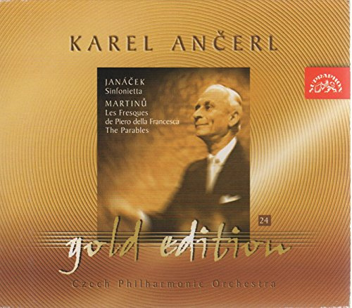 Karel Ancerl Gold Edition Vol.24. Janácek - Sinfonietta; Martinu - The Parables