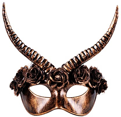 Boland 72253 - Augen Maske Mama Legba für Erwachsene, Maske für Halloween oder Karneval, Kostüm Zubehör, Faschingskostüme, JGA