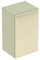 Keramag Geberit Smyle Square Seitenschrank, 500360, 36x60x32,6cm, mit 1 Tür linksöffnend, Farbe: Sand-grau Hochglanz Lack - 500.360.JL.1