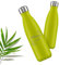 Gourde personnalisée Mabouteille® couleur Verte - Gourde acier inoxydable 75cl double paroi avec gravure laser pour prénom, surnom, date, logo… [ Gourde thermos isotherme personnalisable ]