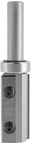 ENT 20322 Wendeplatten Bündigfräser HW, Schaft (S) 12 mm, Durchmesser (D) 22 mm, NL 49,5 mm, mit Kugellager