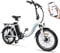 KAISDA E-Bike Klappbad 20 Zoll,Elektrofahrrad 250W Motor EBike 13Ah Abnehmbarem Akku für Lange Reichweite bis 65KM,7 Gang-Schaltung, APP, LCD-Instrument,City E-Bike Herren Damen,Weiß