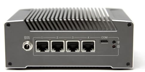 Protectli Vault V1410-4 Port, Micro Appliance/Mini PC - Intel N5105, 4X 2.5G NICs, 8GB LPDDR RAM on-Board, 32GB eMMC on-Board, 500GB NVMe SSD